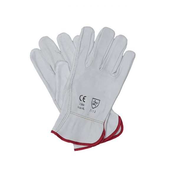 Glove Leather VIP> GoatSkin (White)> 10 (X-Large)